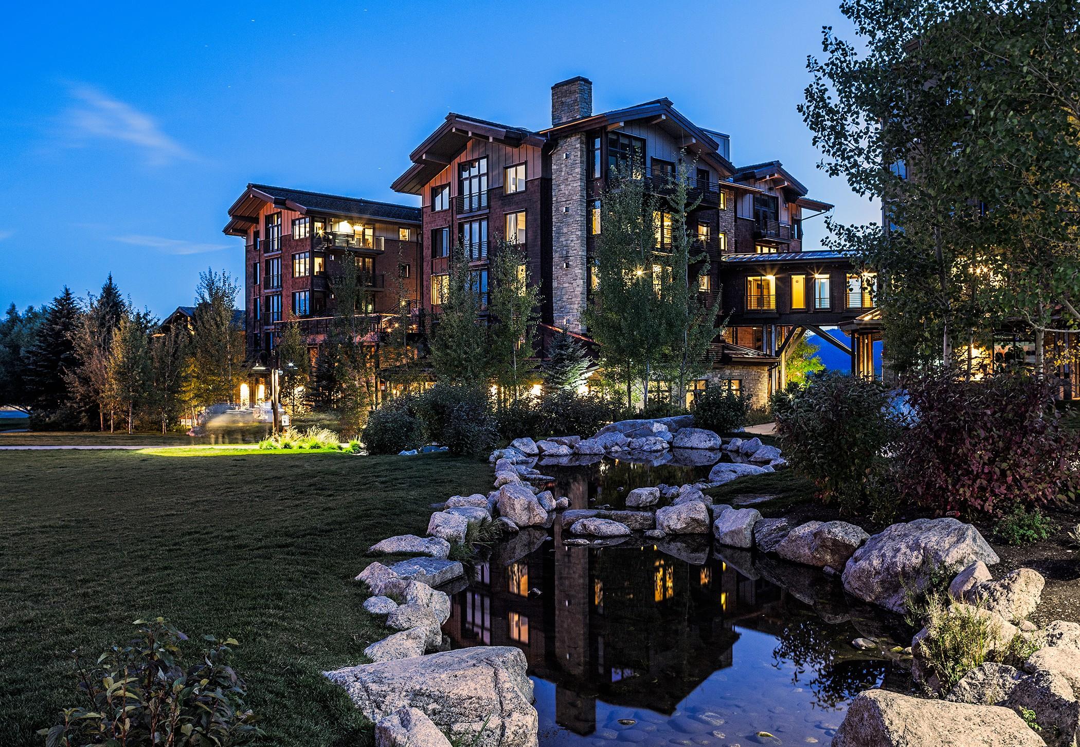 Hotel Terra Jackson Hole, A Noble House Resort Teton Village Exterior foto