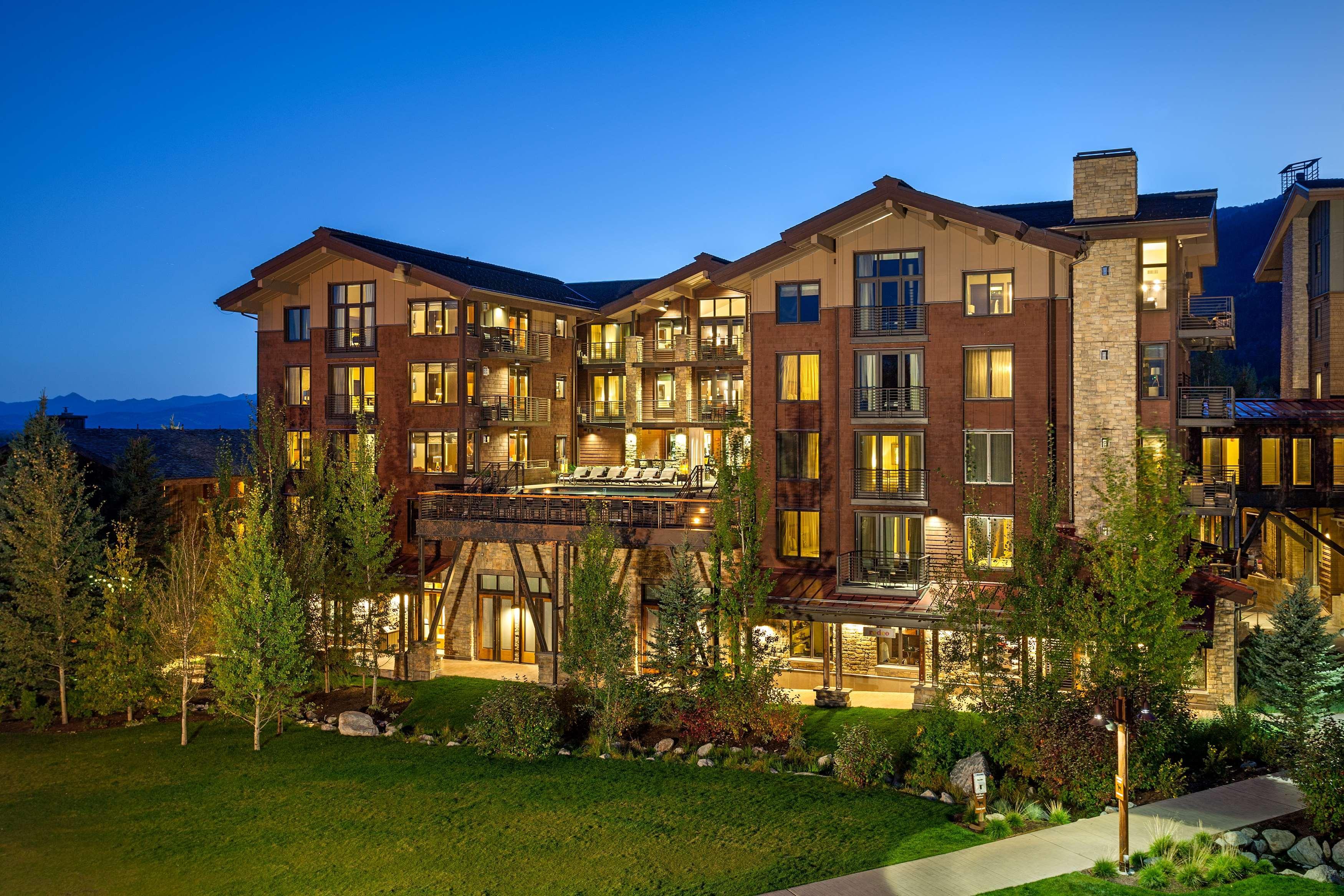 Hotel Terra Jackson Hole, A Noble House Resort Teton Village Exterior foto