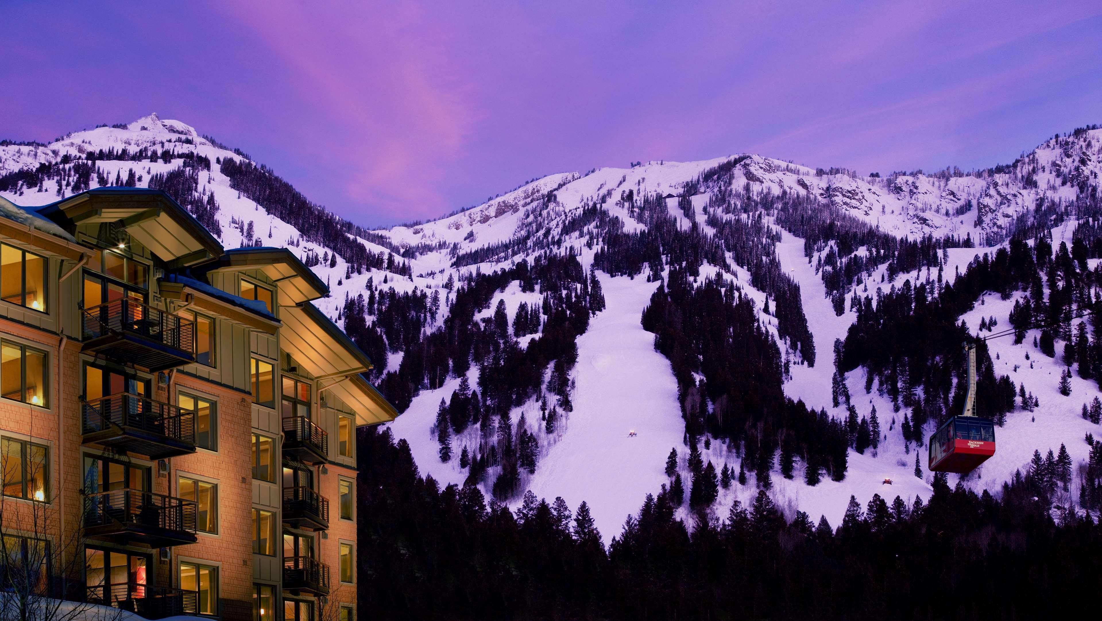 Hotel Terra Jackson Hole, A Noble House Resort Teton Village Exterior foto