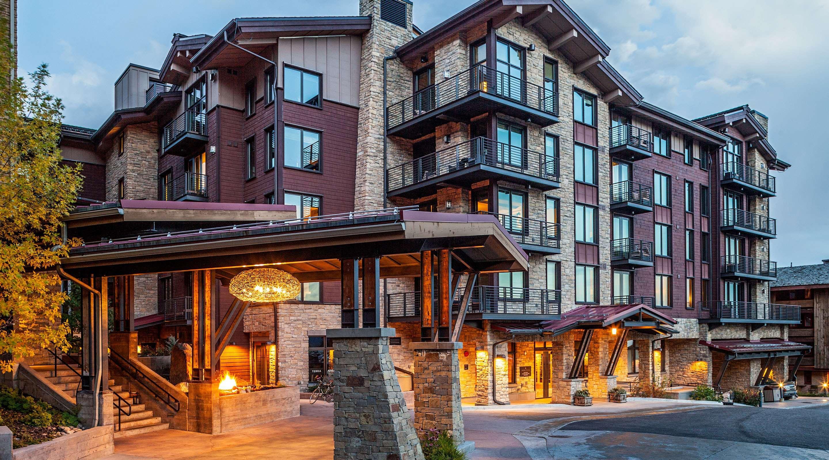 Hotel Terra Jackson Hole, A Noble House Resort Teton Village Exterior foto