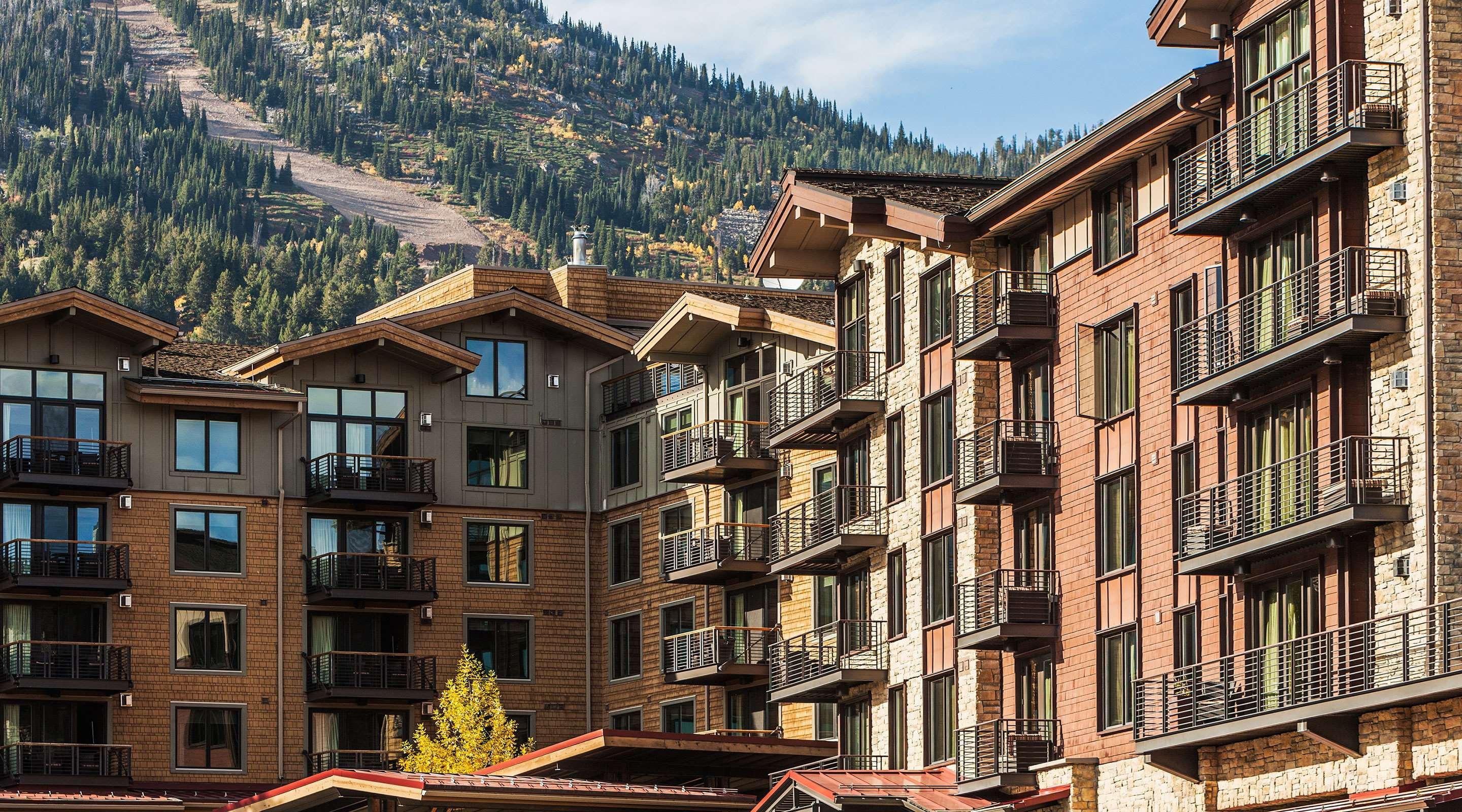 Hotel Terra Jackson Hole, A Noble House Resort Teton Village Exterior foto