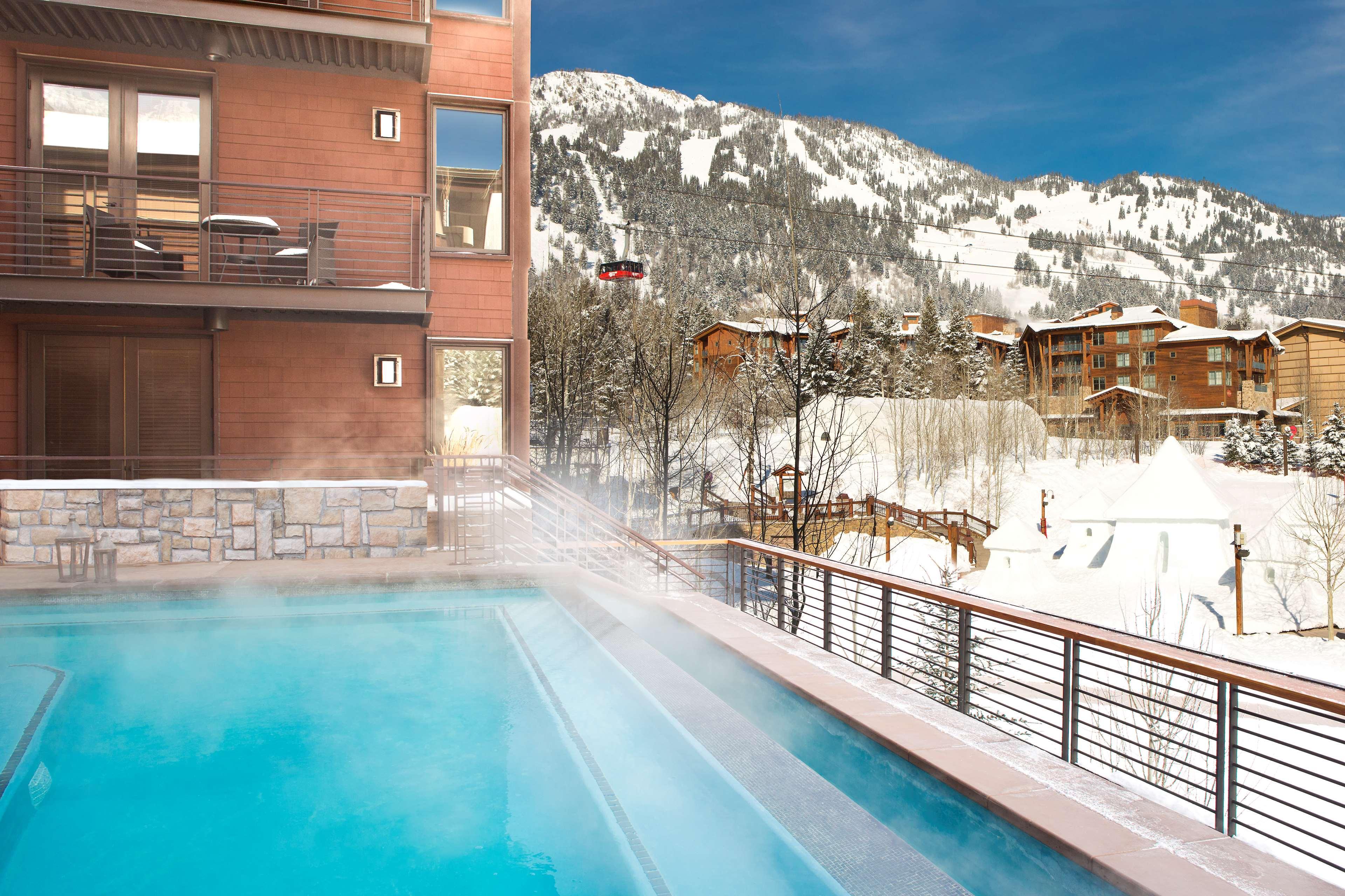 Hotel Terra Jackson Hole, A Noble House Resort Teton Village Exterior foto