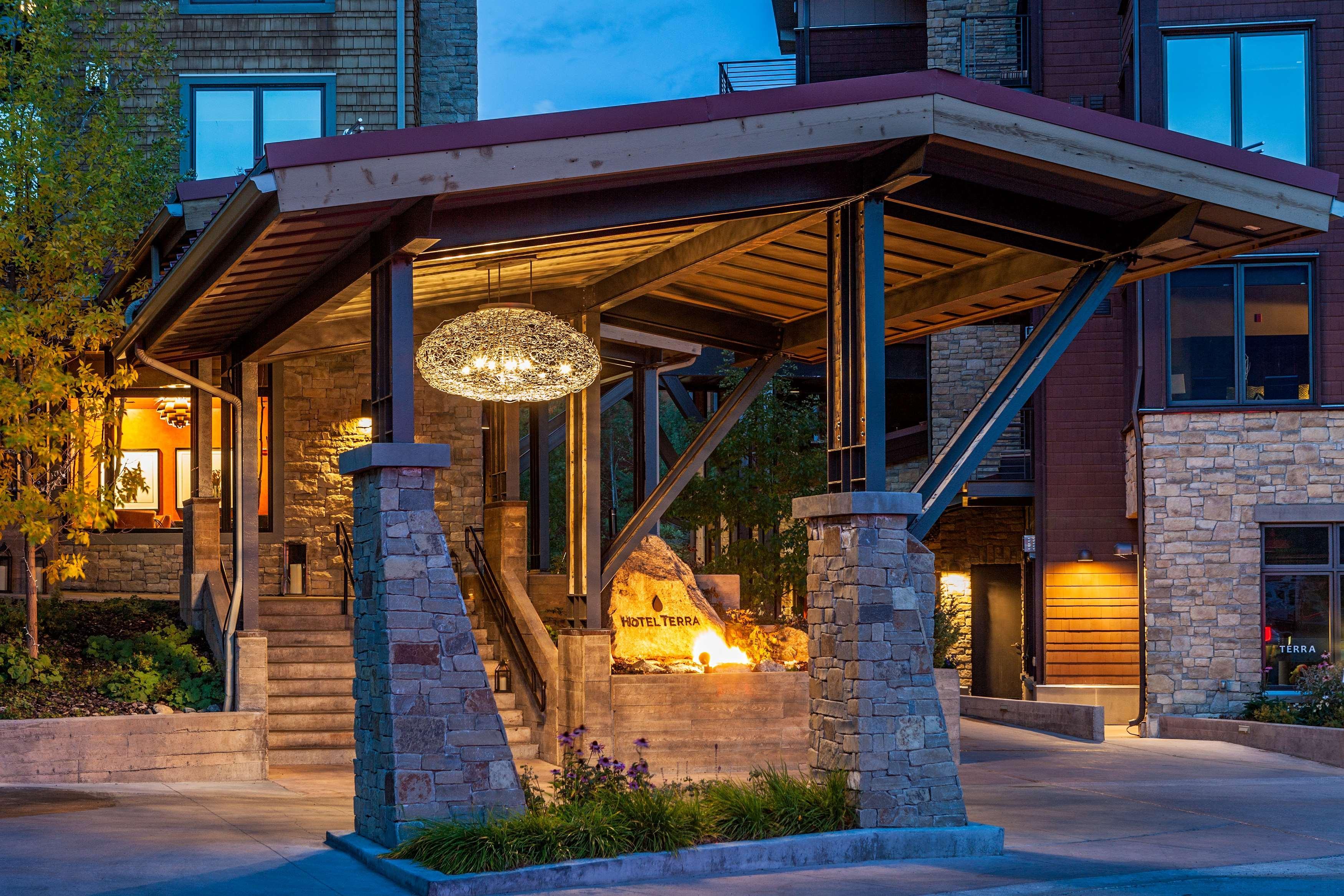 Hotel Terra Jackson Hole, A Noble House Resort Teton Village Exterior foto